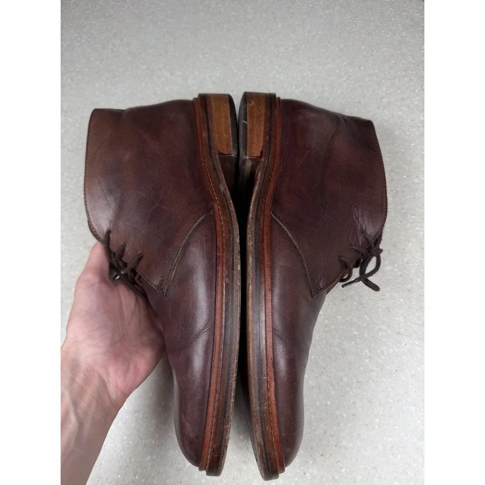 Beckett‎ Simonon Laval Mens Size 8/41 Brown Classic Leather Chukka Boots Shoes